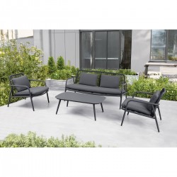 Set lounge 4 places BERGAME